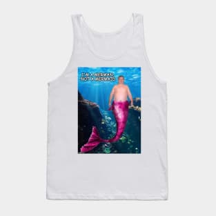 merman not mermaid Tank Top